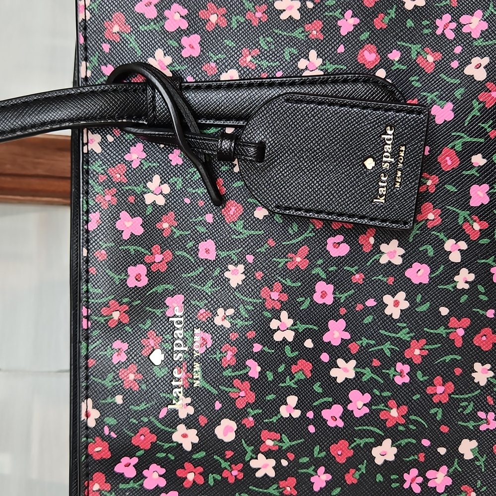Kate Spade Schuyler Splendid Ditsy Floral Tote - Picture 3 of 7